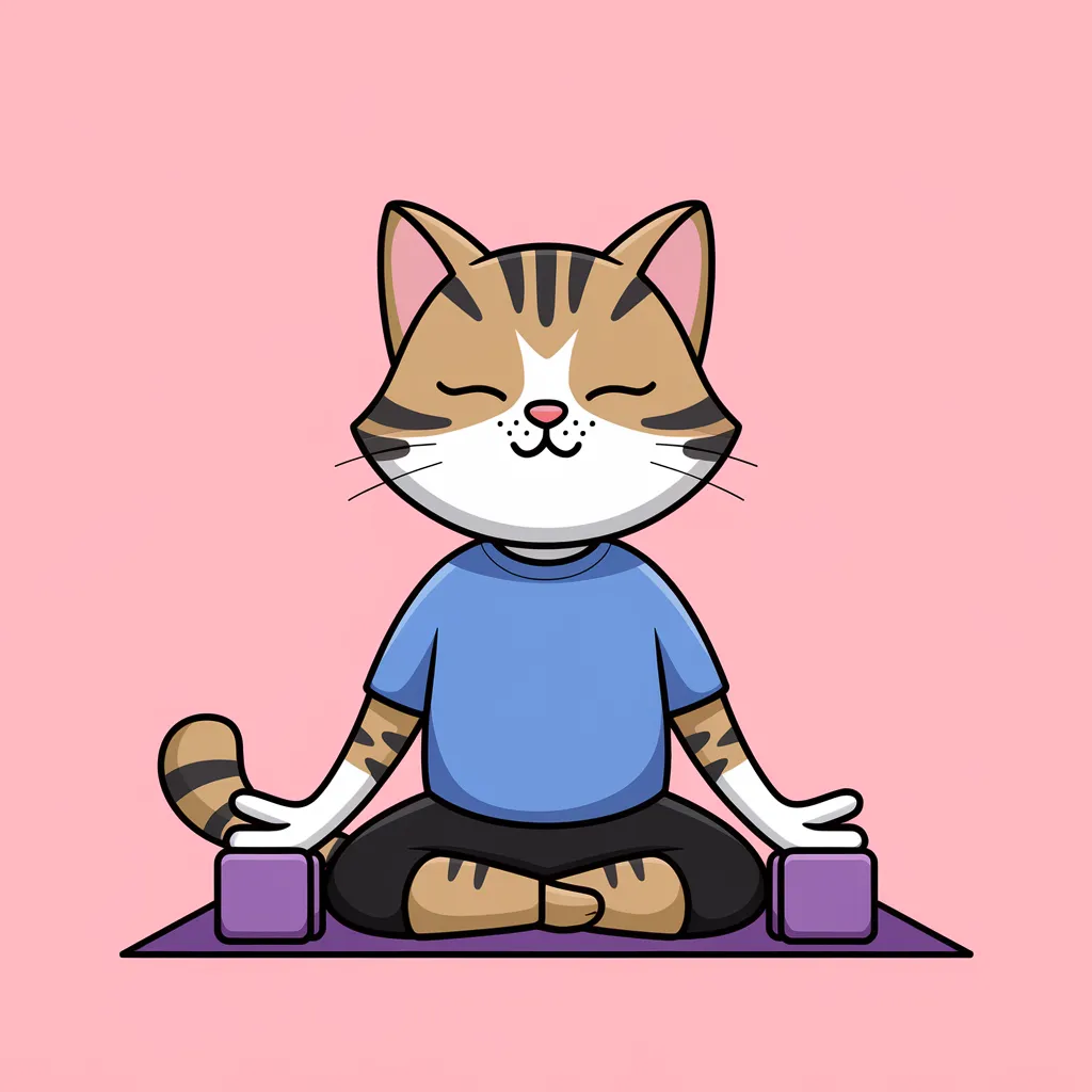 Gambar Kucing 2D 6 gambar kucing 2d