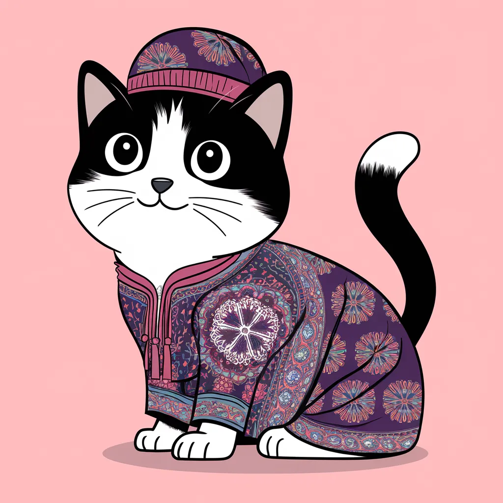 Gambar Kucing 2D 10 gambar kucing 2d