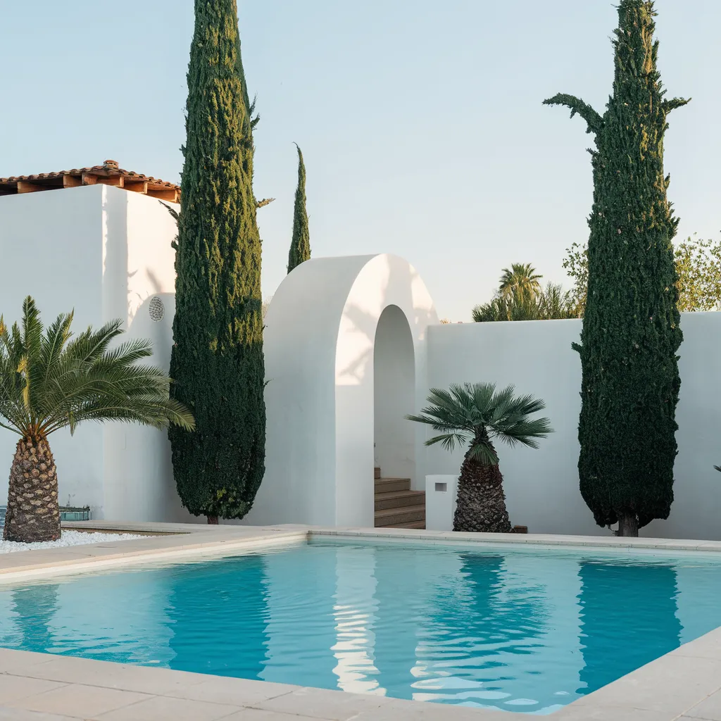 gambar kartun pohon cemara