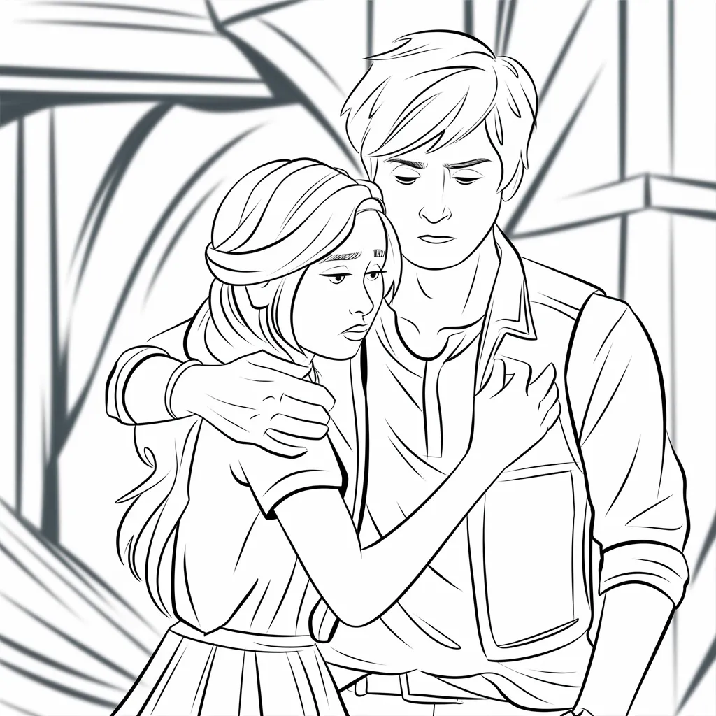 Gambar Anime Pelukan Sedih 17 gambar anime anjing sedih 16