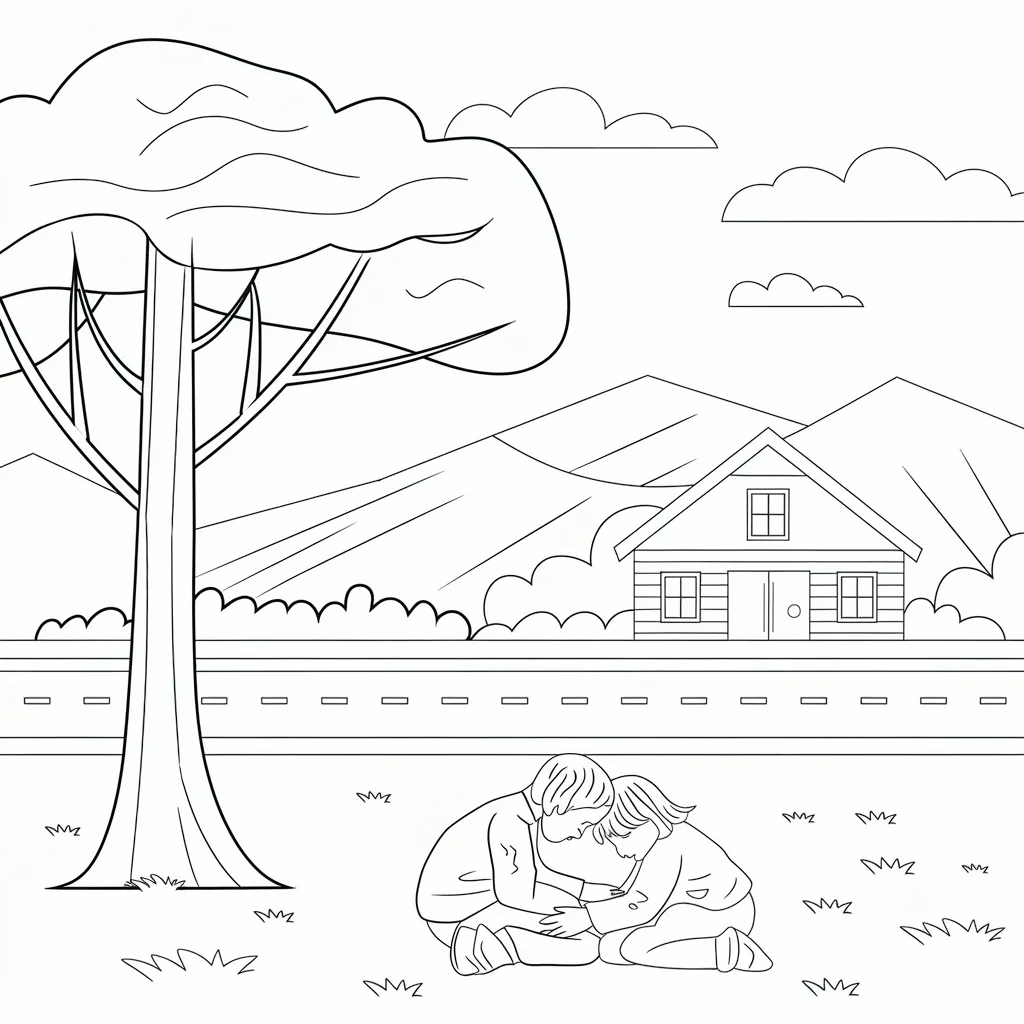 Gambar Anime Pelukan Sedih 9 gambar anime anjing sedih 8