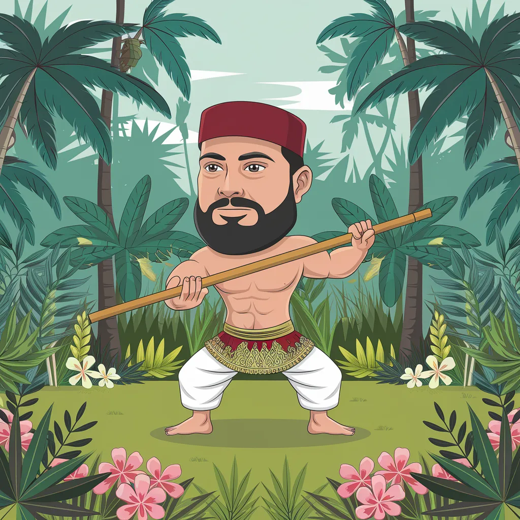 gambar pencak silat kartun keren 3