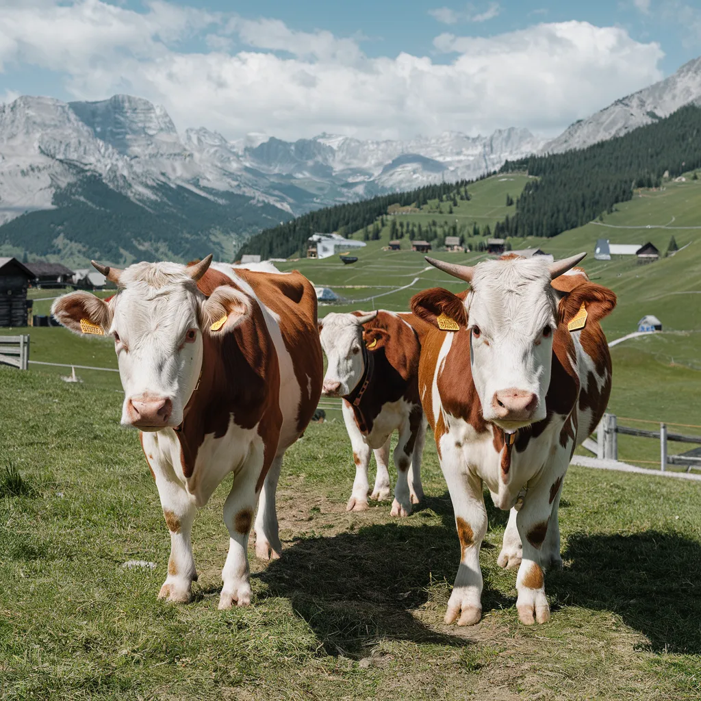 Gambar Sapi Brown Swiss 2 gambar sapi brown swiss