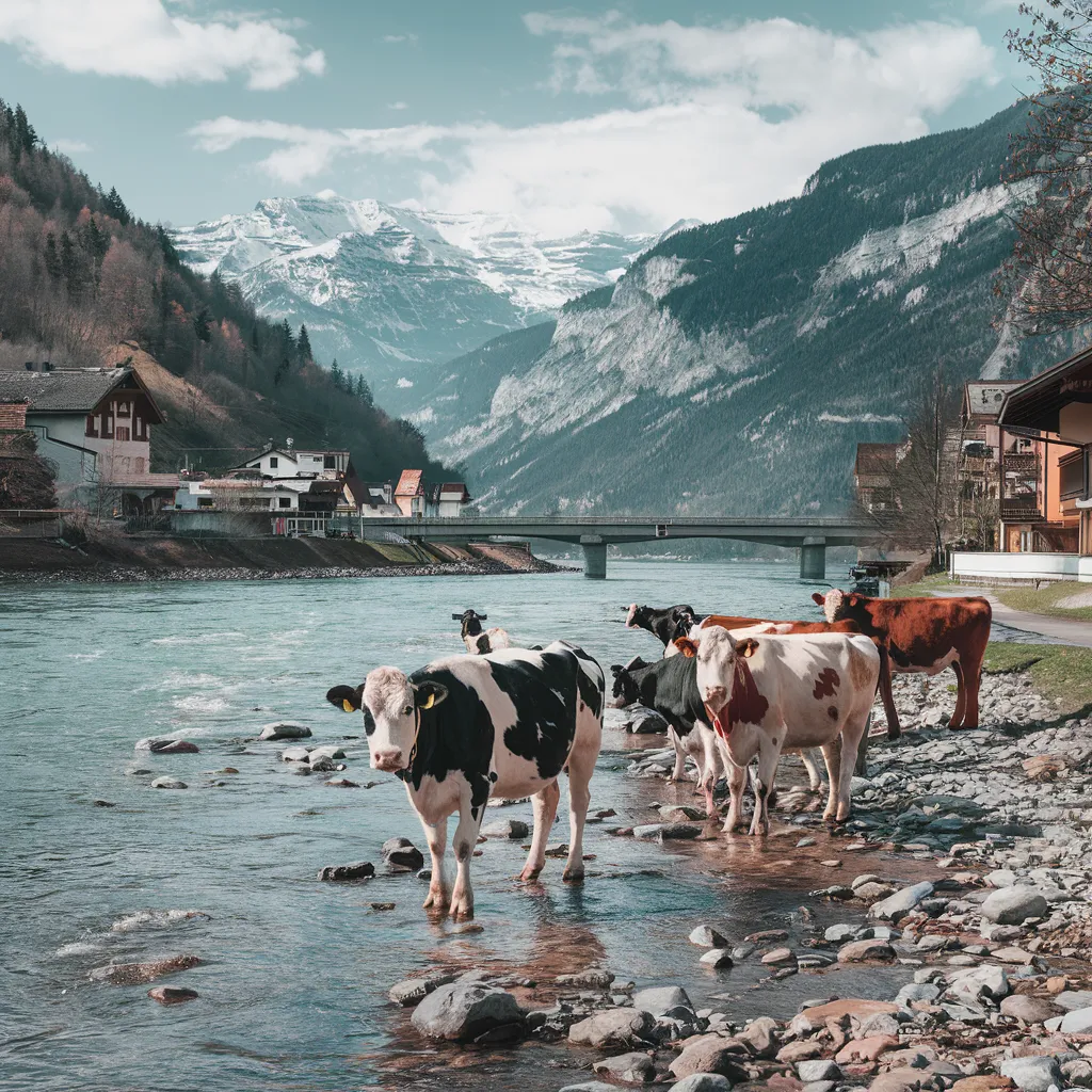 Gambar Sapi Brown Swiss 5 gambar sapi brown swiss