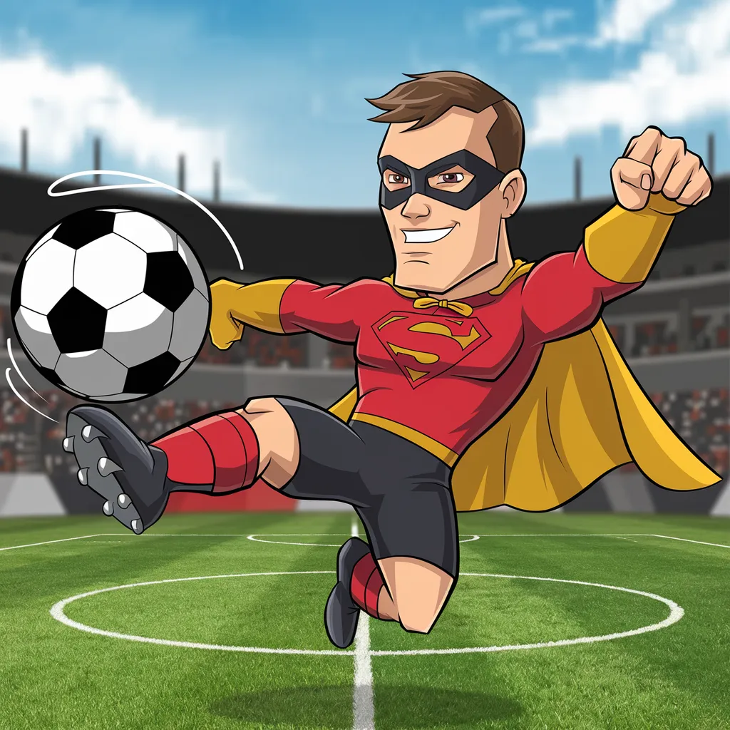 Gambar Kartun Pemain Sepak Bola 2 gambar kartun pemain sepak bola