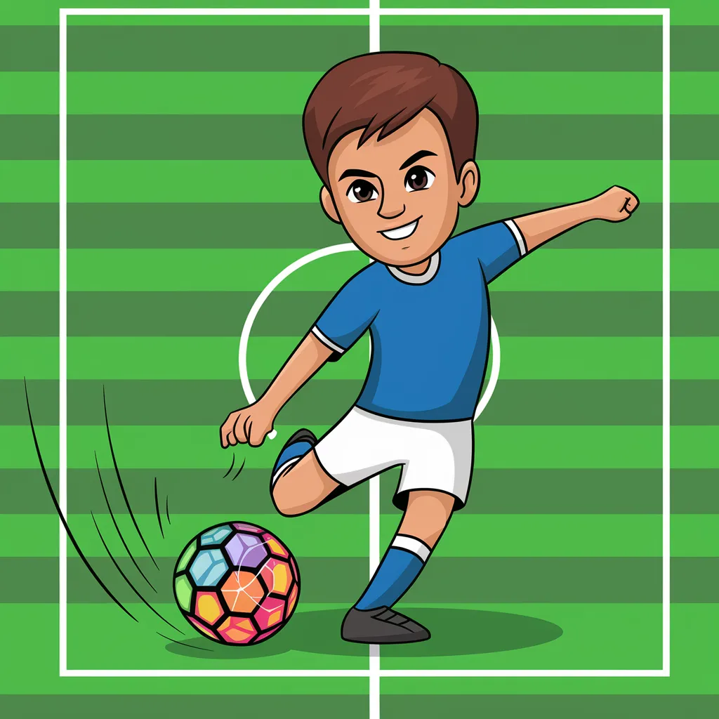 Gambar Kartun Pemain Sepak Bola 13 gambar kartun pemain sepak bola