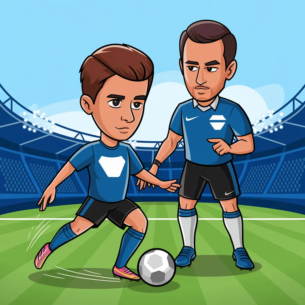 Gambar Kartun Pemain Sepak Bola 17 gambar kartun pemain sepak bola