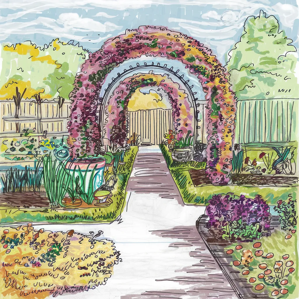 Gambar Sketsa Taman Mudah 27 gambar sketsa taman mudah