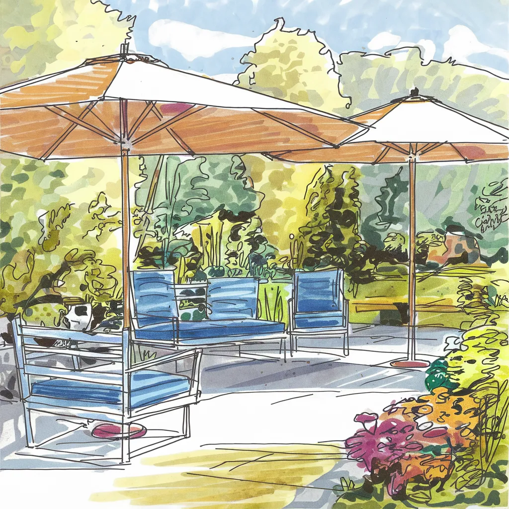 Gambar Sketsa Taman Mudah 29 gambar sketsa taman mudah