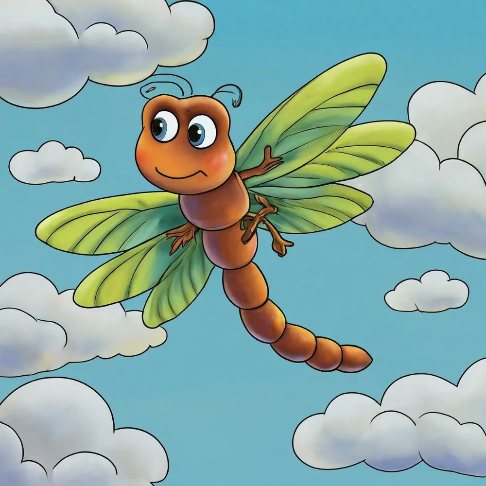 Gambar Capung Kartun Lucu 12 gambar capung kartun lucu