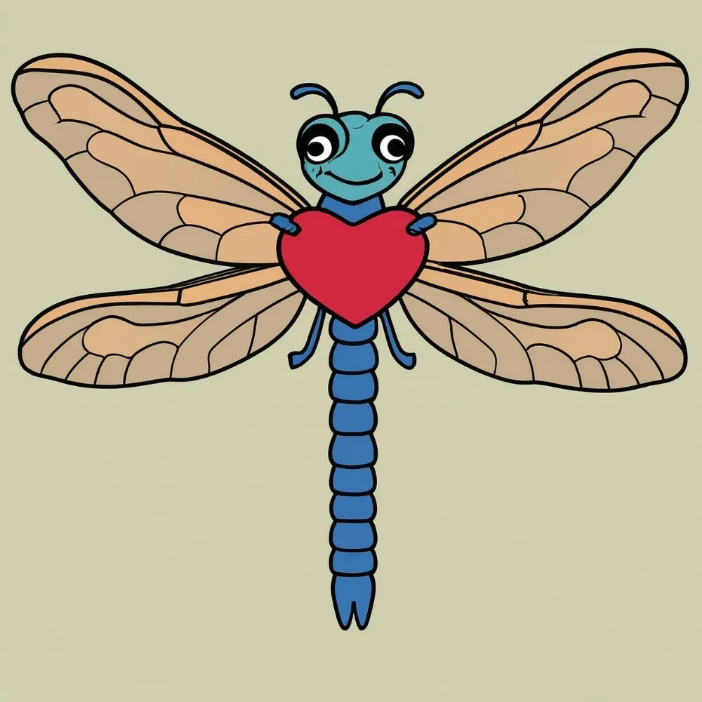 Gambar Capung Kartun Lucu 17 gambar capung kartun lucu