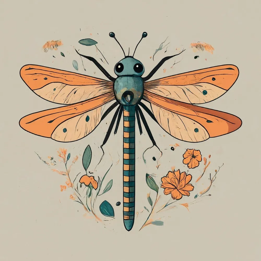 Gambar Capung Kartun Lucu 19 gambar capung kartun lucu