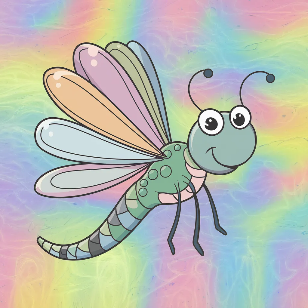 Gambar Capung Kartun Lucu 23 gambar capung kartun lucu