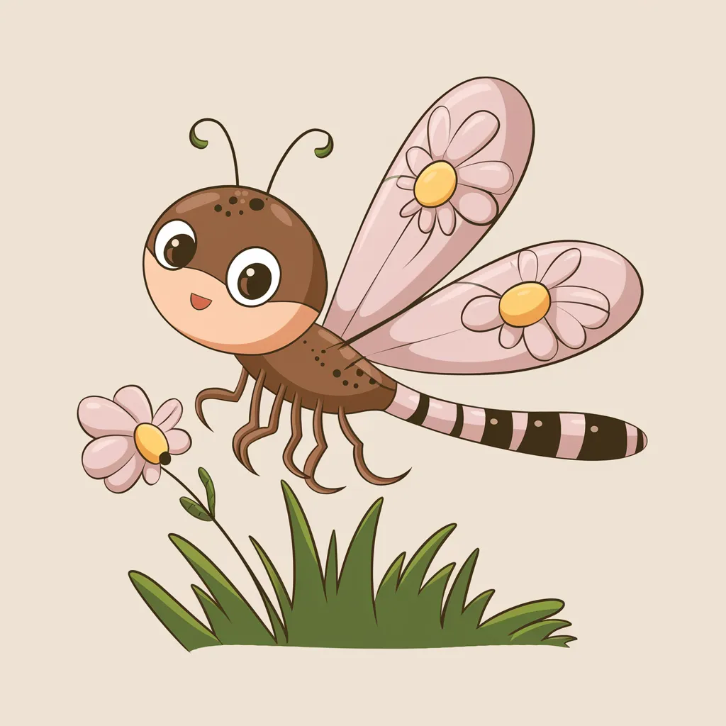 Gambar Capung Kartun Lucu 29 gambar capung kartun lucu