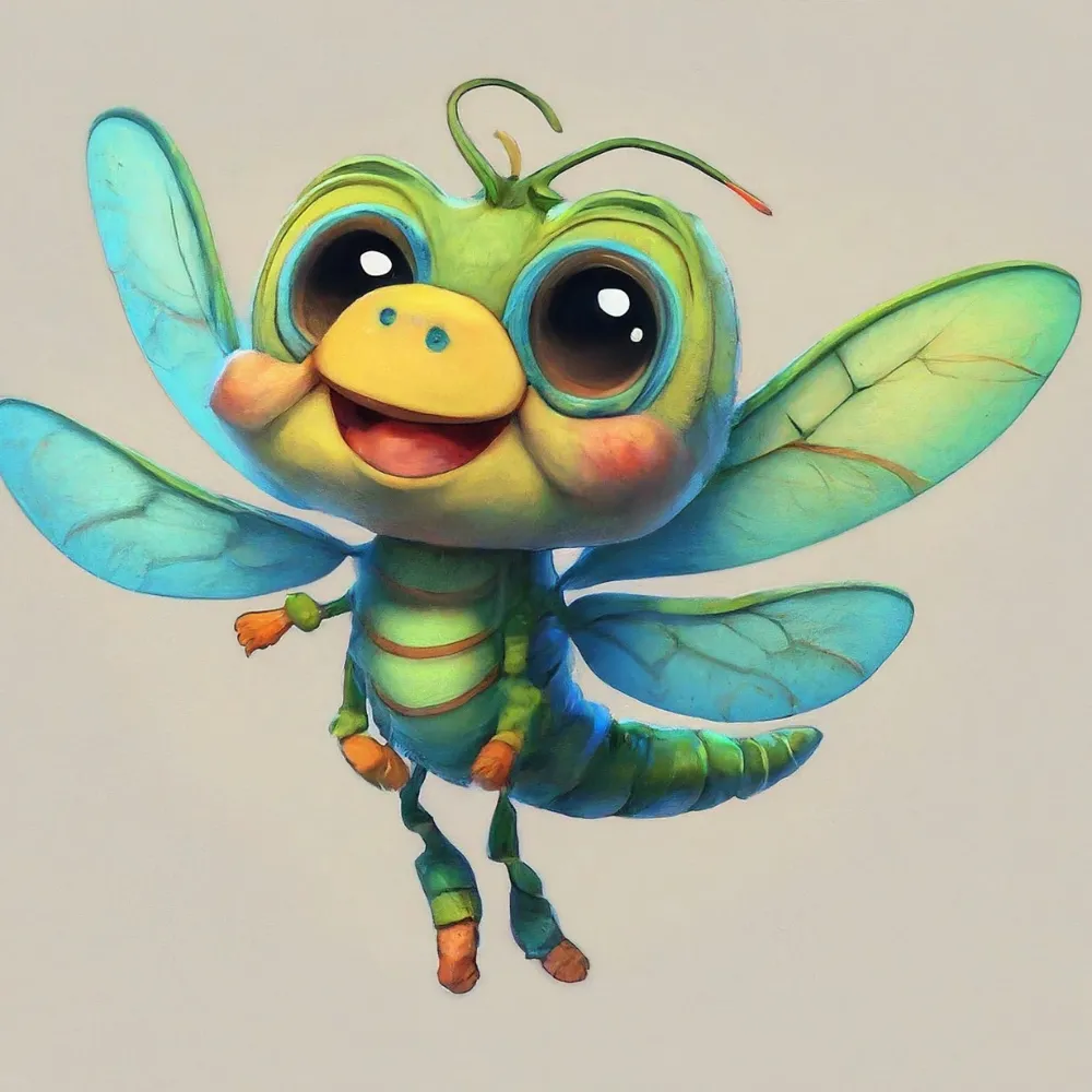 Gambar Capung Kartun Lucu 9 gambar capung kartun lucu