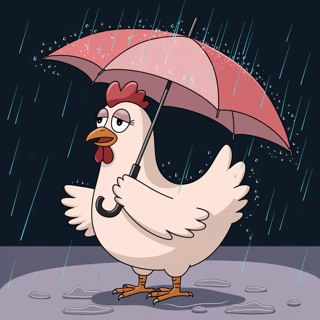Gambar Ayam 2D Bergambar 14 ayam 2d bergambar