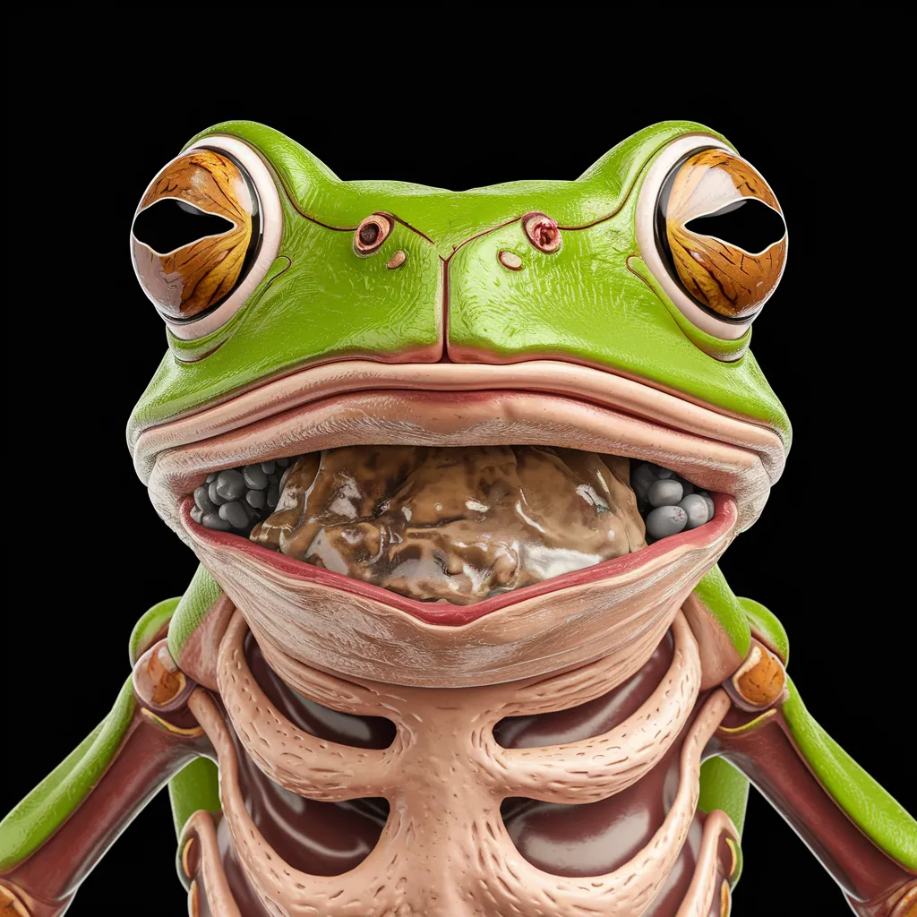 Gambar Morfologi Katak 2 gambar morfologi katak