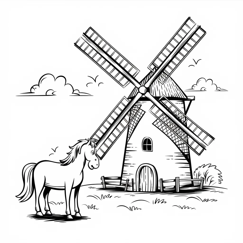 Gambar Kuda Mewarnai 27 gambar kuda mewarnai