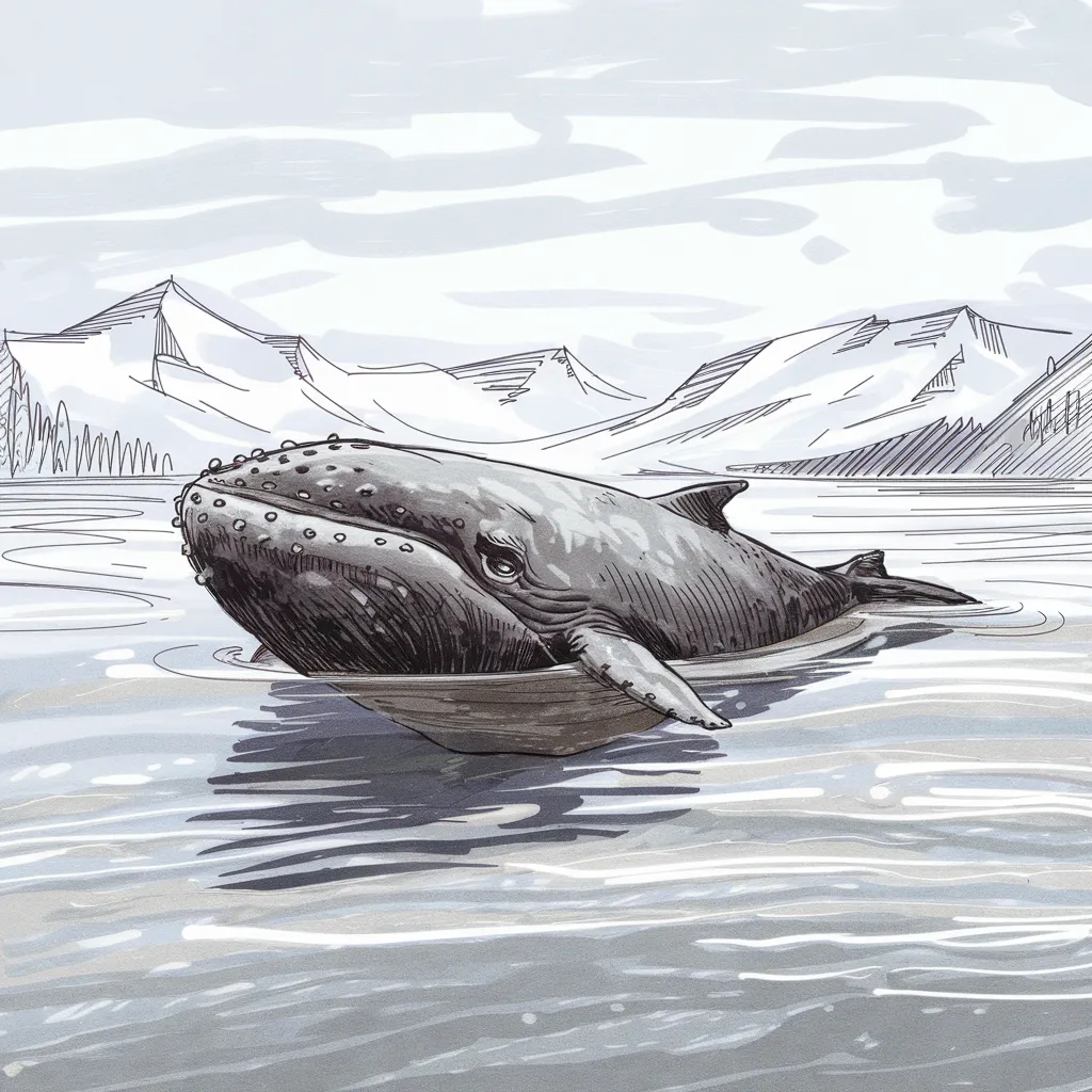 Gambar Ikan Paus Sketsa 18 gambar ikan paus sketsa