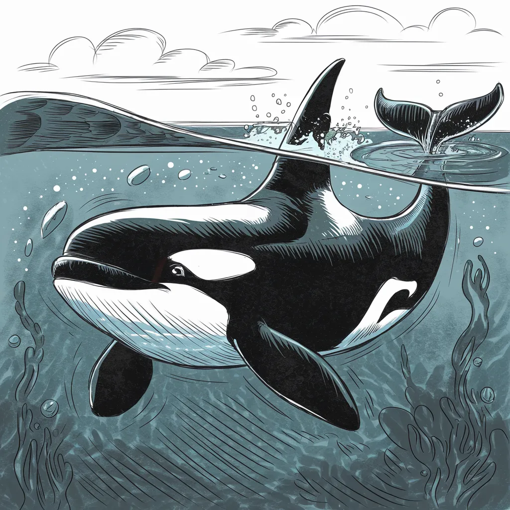 Gambar Ikan Paus Sketsa 21 gambar ikan paus sketsa