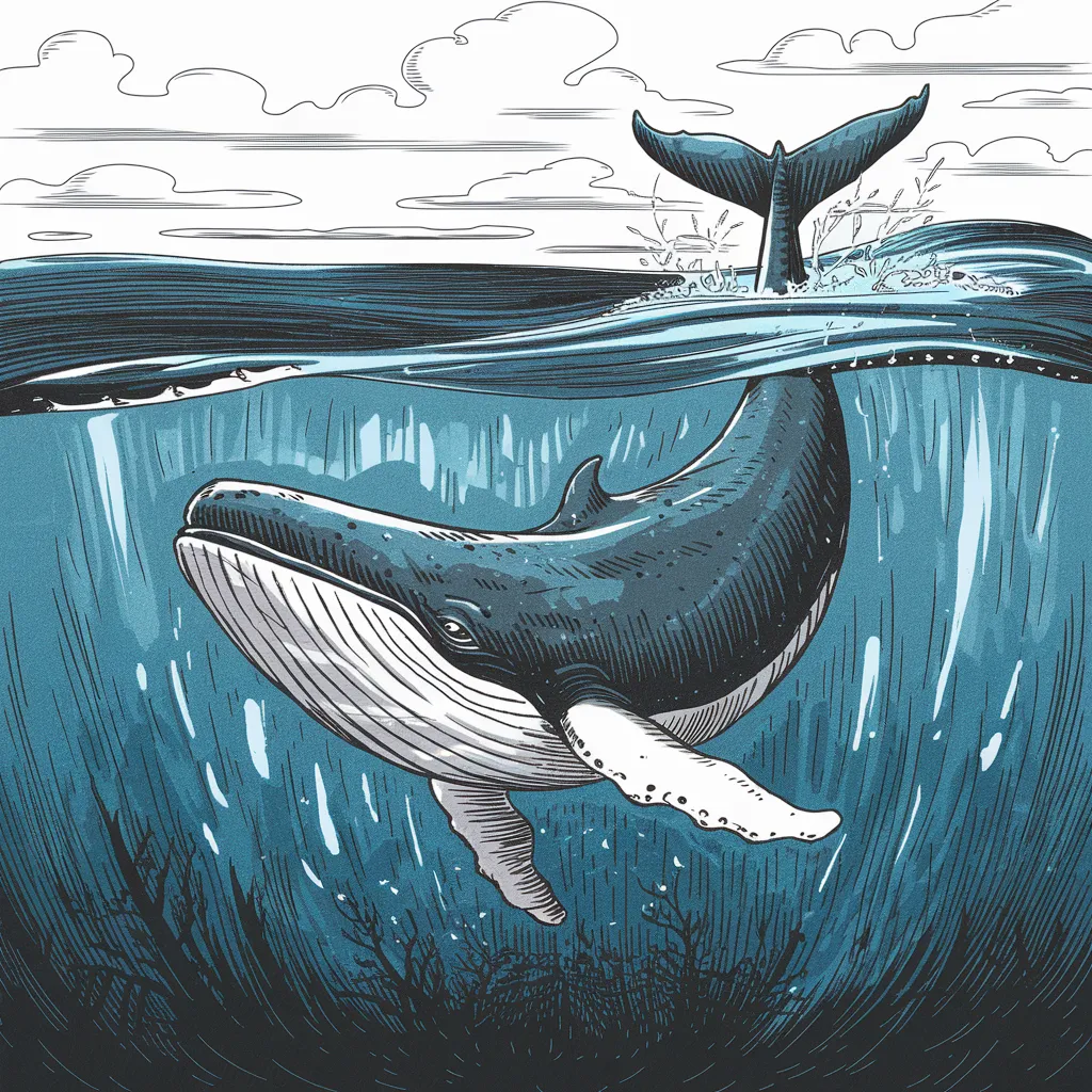 Gambar Ikan Paus Sketsa 26 gambar ikan paus sketsa