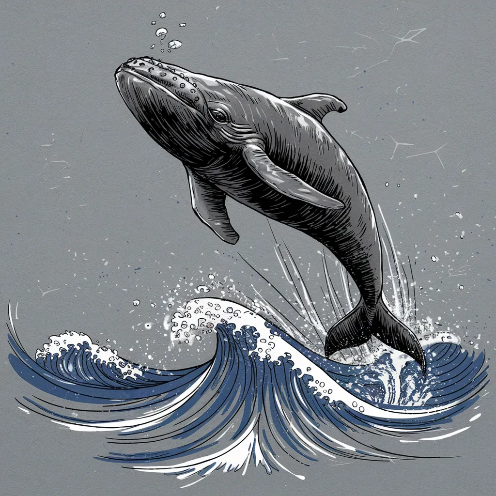 Gambar Ikan Paus Sketsa 4 gambar ikan paus sketsa