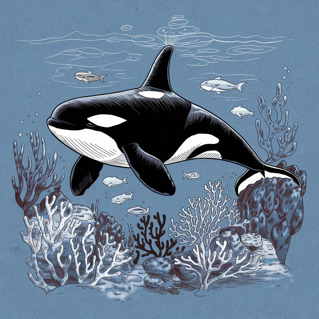 Gambar Ikan Paus Sketsa 5 gambar ikan paus sketsa