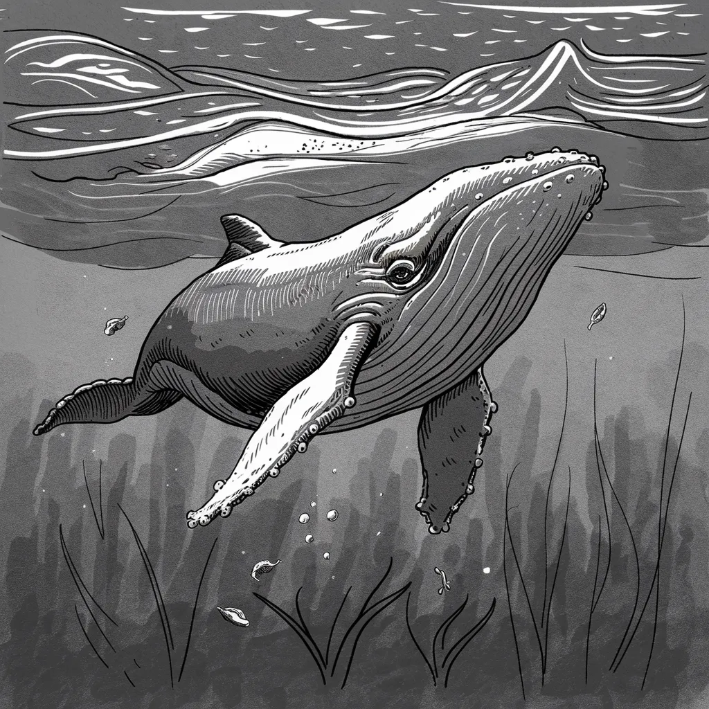 Gambar Ikan Paus Sketsa 9 gambar ikan paus sketsa