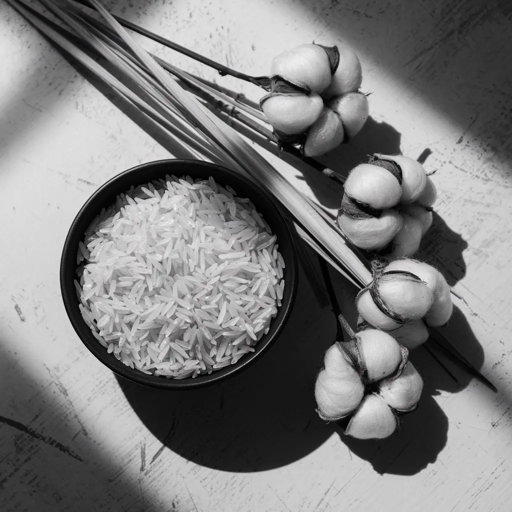 Gambar Padi dan Kapas Hitam Putih 10 gambar padi dan kapas hitam putih