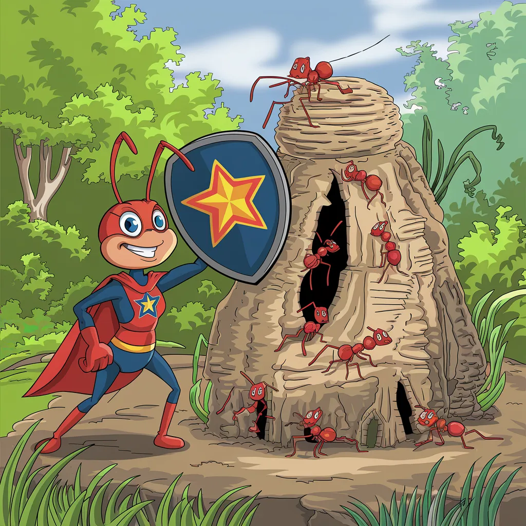 Gambar Kartun Semut 2 gambar kartun semut