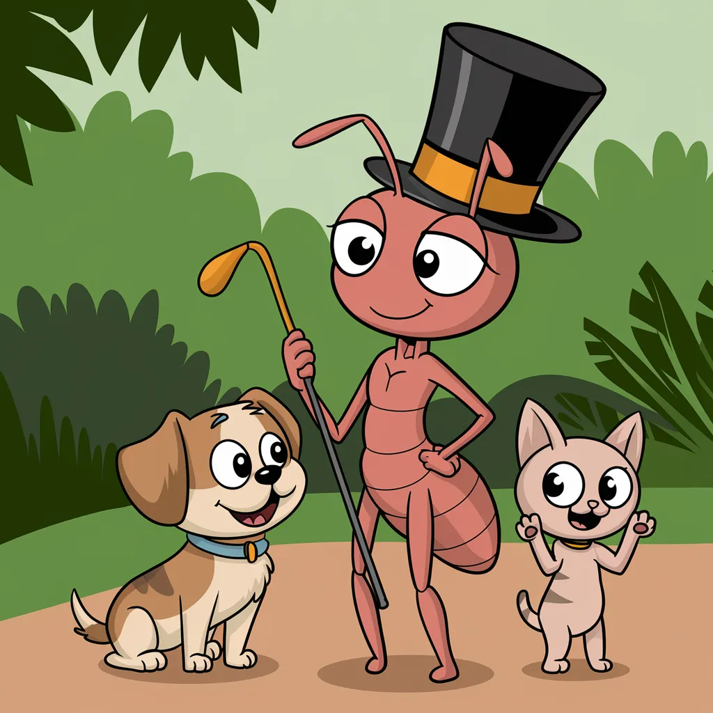 Gambar Kartun Semut 11 gambar kartun semut