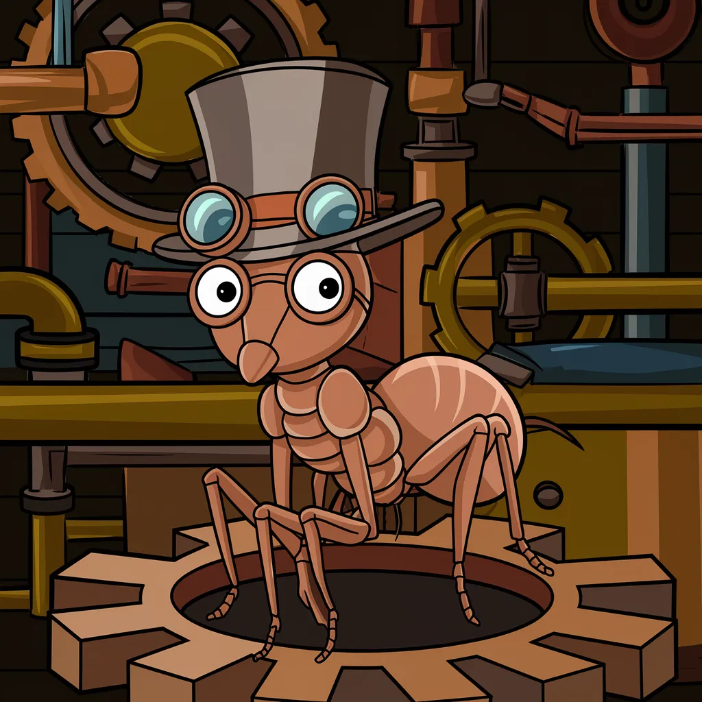 Gambar Kartun Semut 17 gambar kartun semut