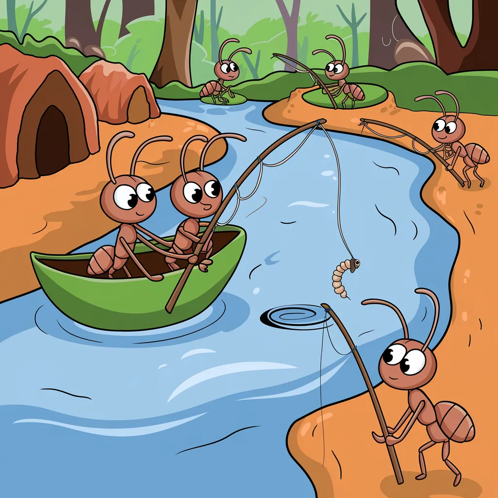 Gambar Kartun Semut 25 gambar kartun semut