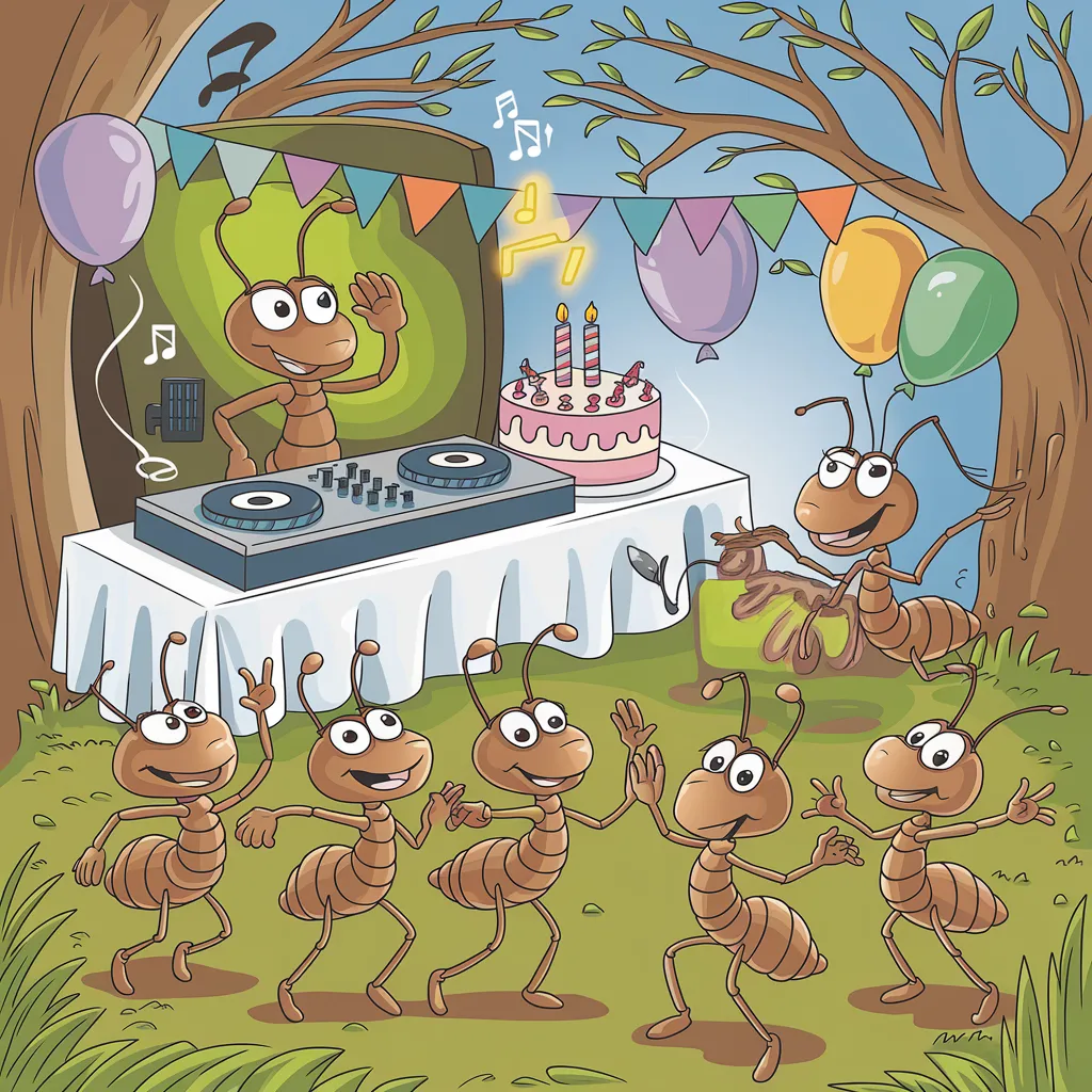 Gambar Kartun Semut 10 gambar kartun semut