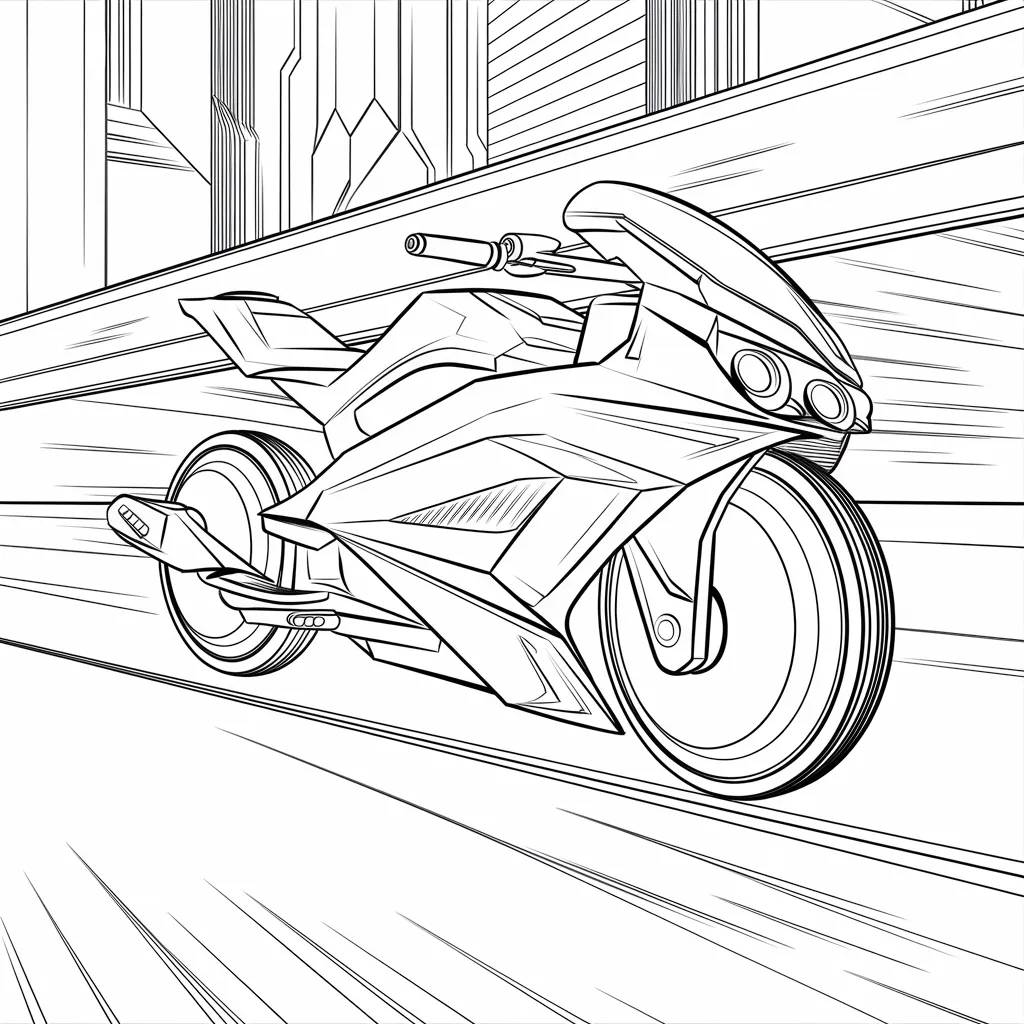 Gambar Sepeda Mewarnai 13 gambar sepeda mewarnai