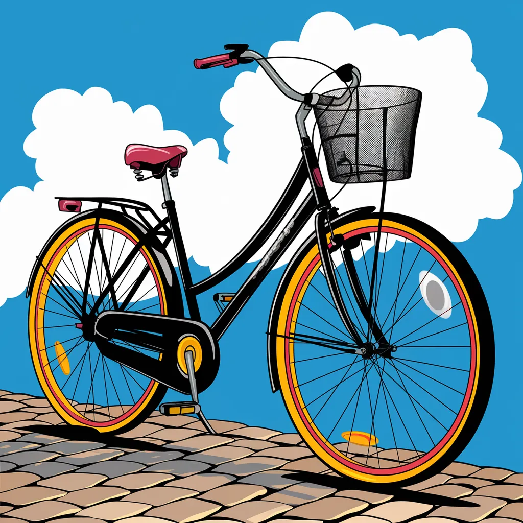 Gambar Sepeda Mewarnai 28 gambar sepeda mewarnai