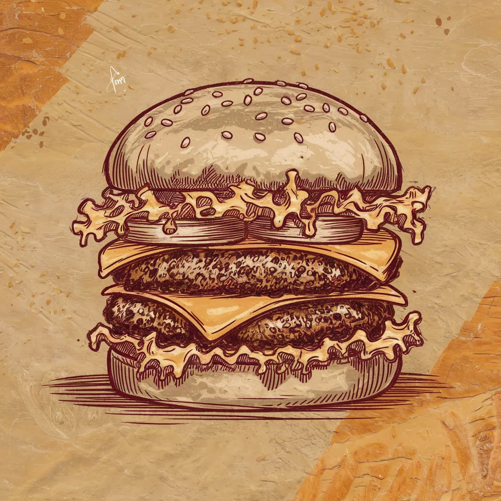 Sketsa Gambar Iklan Makanan 2 sketsa gambar iklan makanan