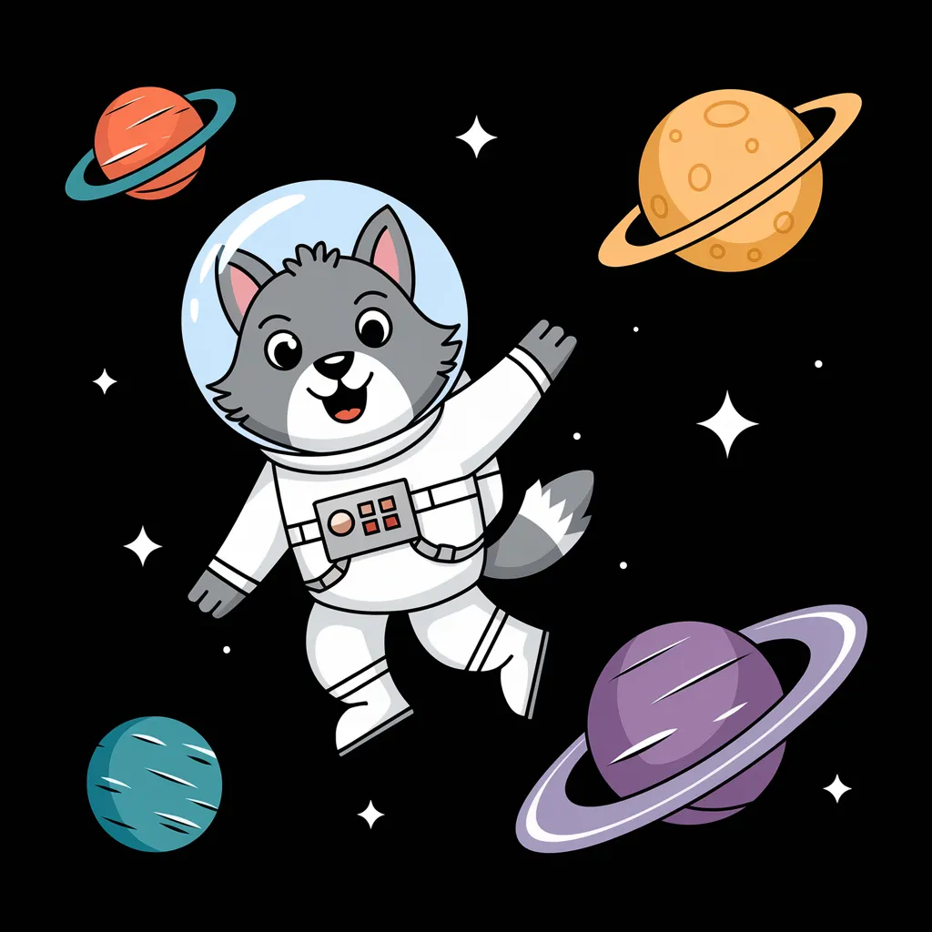 Gambar Serigala Kartun 15 gambar serigala kartun