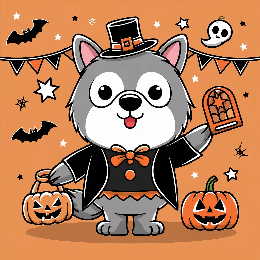 Gambar Serigala Kartun 17 gambar serigala kartun