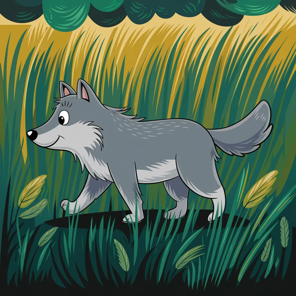 Gambar Serigala Kartun 19 gambar serigala kartun