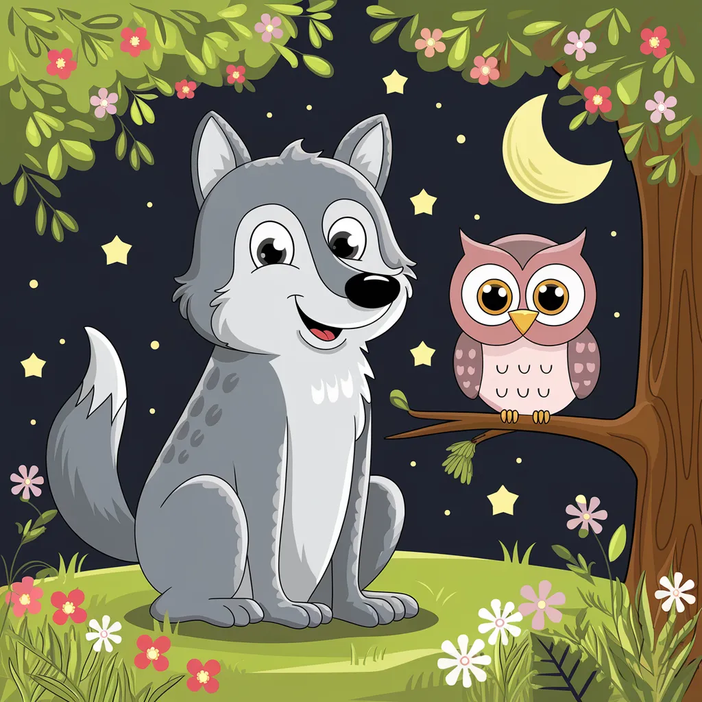 Gambar Serigala Kartun 21 gambar serigala kartun