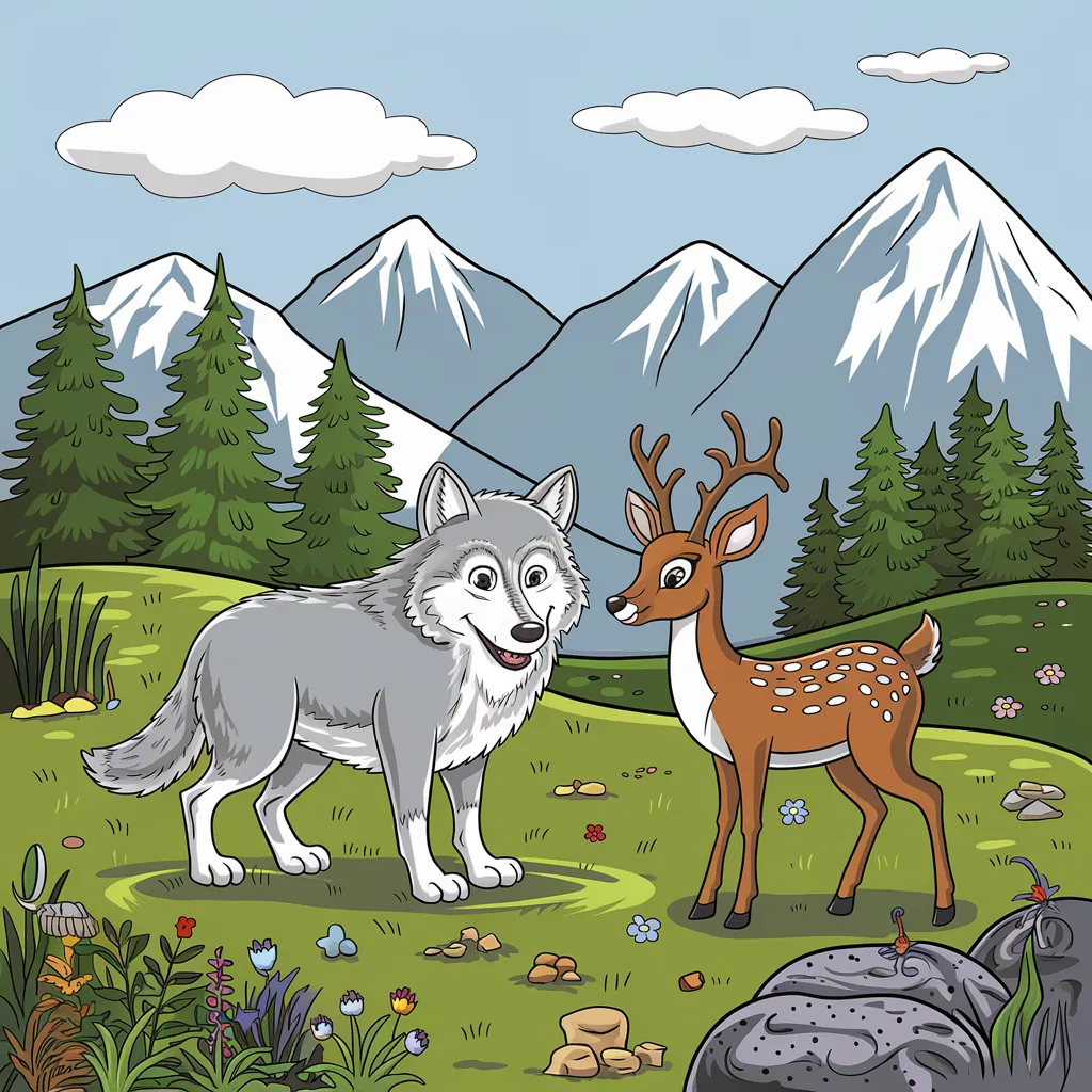 Gambar Serigala Kartun 29 gambar serigala kartun